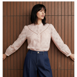 Picture of ZARA SHIRT WITH CUTWORK EMBROIDERY