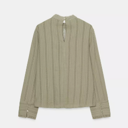 Picture of ZARA ROMANTIC LACE TRIM SHIRT