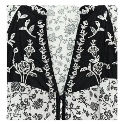 Picture of ZARA FLORAL PRINT BEADED EMBROIDERED BLOUSE