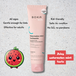 Picture of Boka Kids Fluoride-free Toothpaste – Watermelon Mint