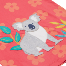 Picture of Frugi Girls Organic Cotton Lottie Applique T-shirt