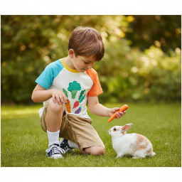 Picture of Frugi Organic Cotton Rafe Raglan T-shirt