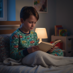 Picture of Frugi Boys Organic Cotton Sundown Pyjama Set