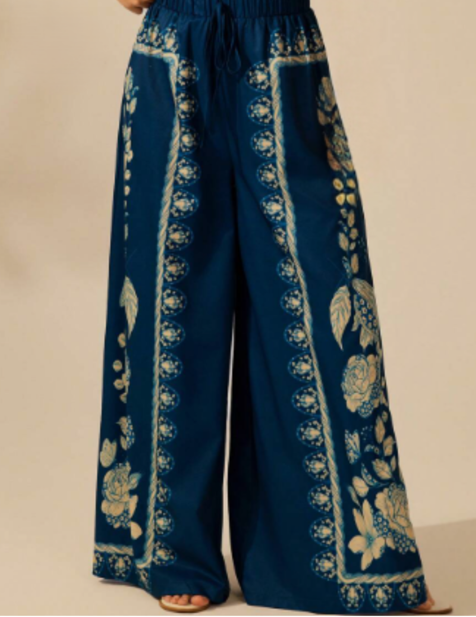 Picture of SHEIN Cajuni Boho Wide Leg Palazzo