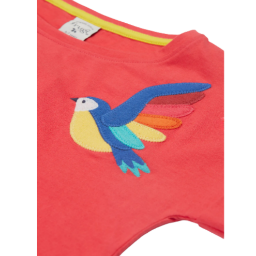 Picture of Frugi Girls Organic Cotton Daisy Applique  T-shirt