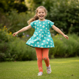 Picture of Frugi Girls Organic Cotton Delilah Outfit