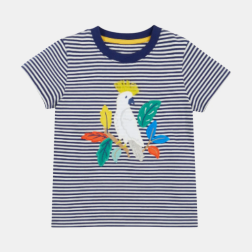 Picture of Frugi Boys Organic Cotton Elijah Applique T-shirt