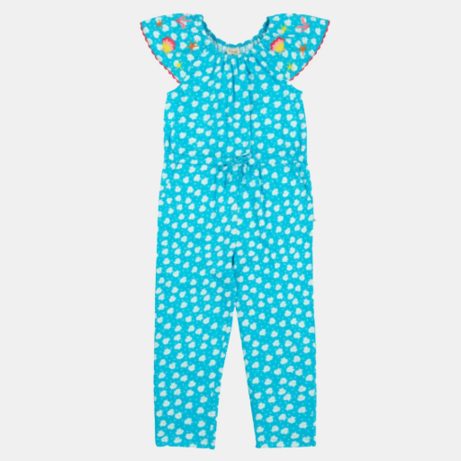 Picture of Frugi Girls Organic Cotton Geneva Jumpsuit