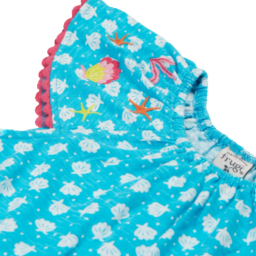 Picture of Frugi Girls Organic Cotton Geneva Jumpsuit