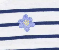 White / Navy